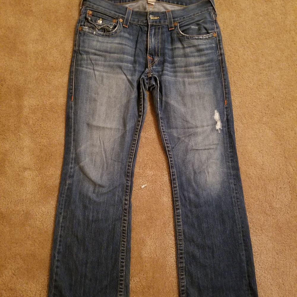 True Religion Distressed Jeans